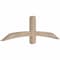 Ekena Millwork Bellingham Smooth Timber Gable Bracket, Douglas Fir, 60"W x 17"H x 3 1/2"D x 3 1/2"F, 7/12 Pitch GBW060X17X0404BEL00SDF - alternate 3